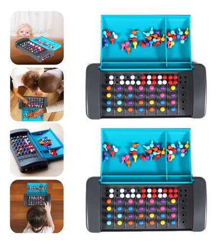 Juego Montessori De Descifrado De Códigos De 2 Piezas