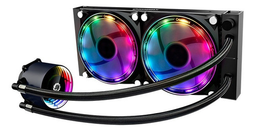 Water Cooler Argb 2-fan Gamemax Ice Chill 240 +contr Remoto LED RGB