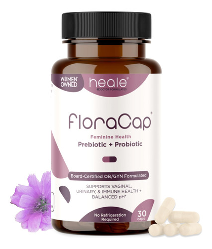 Floracap Probioticos Vaginales Para Mujeres, 30 Capsulas Ora