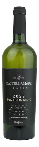 Vinho Castellamare Select Sauvignon Blanc Branco Seco 750ml