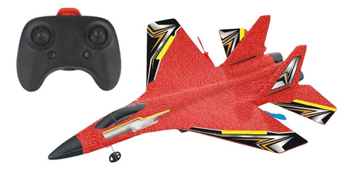 Juguetes Al Aire Libre Rc Plane Aircraft 2ch Gyro 2.4g Rojo