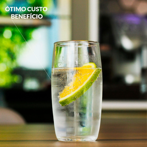 Imagem 7 de 10 de Jogo De Copo Vidro Oca 300ml C/6 Peças Nadir 7729