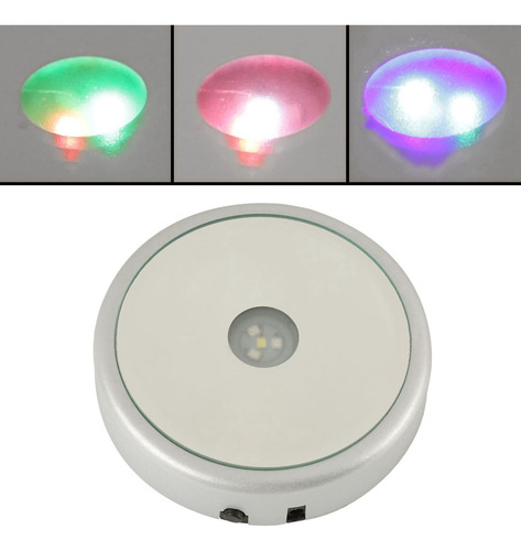 Colorida Base De Soporte De Pantallas De Cristal De Luz Led