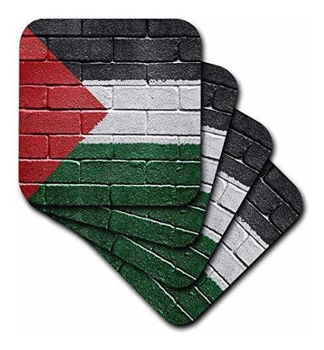 3drose Cst ******* Bandera Nacional De Palestina Pintada En 