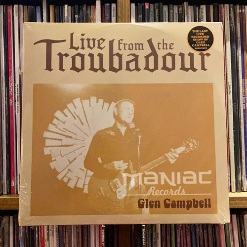 Glen Campbell  Live From The Troubadour 2 Vinilos