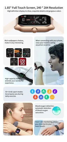 Smartwatch con oxímetro deals