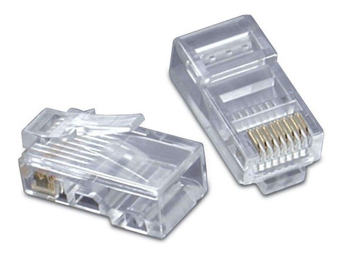 Conectores De Red Satra Rj45 Alta Calidad Cat6 Cajax100 Und