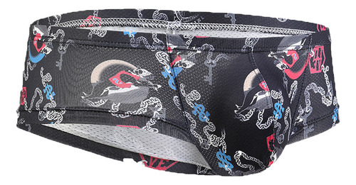 I Moda Masculina Casual Cómoda Transpirable Estampada M 7178
