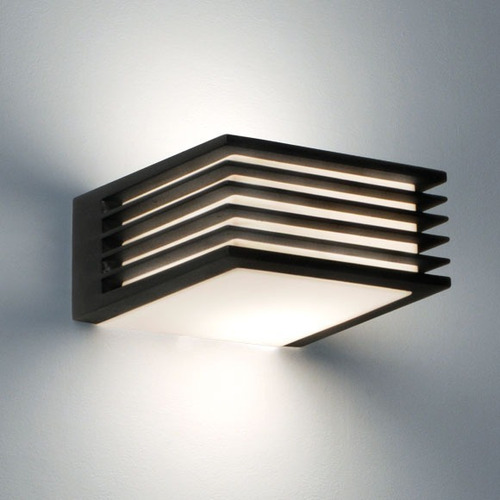 Imagen 1 de 8 de Aplique Pared Exterior Bidireccional 1 Luz + Led E27 Diseño
