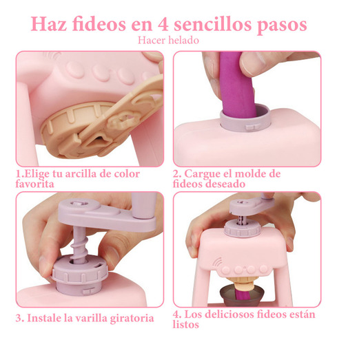 Play Doh Set De Helados Y Sushi Plastilinas De Colores 42p