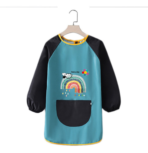 Ab Delantal De Pintura Impermeable Blusa De Arte Para Niños