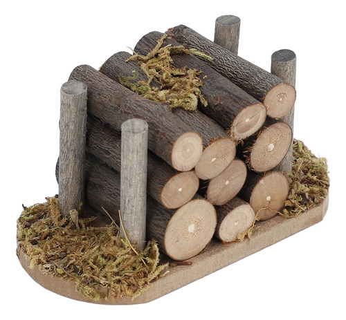 Dollhouse Firewood 1:12 Modelo De Fogata En Miniatura Para J