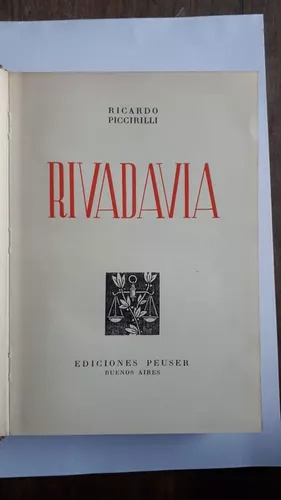Rivadavia  Ricardo Piccirilli