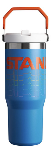 Botella Térmica Stanley Flip Straw Azure Reverb | 887 Ml