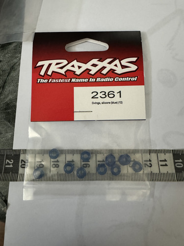 Juntas Tóricas De Silicona Azul (12) #2361 Traxxas