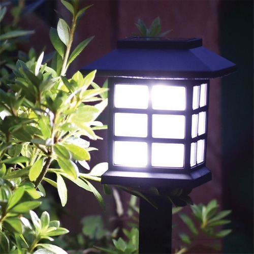 A 6 Luces Led Solares De Jardín, Lámpara Solar Para Jardín