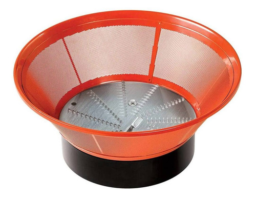 Imagen 3 de 3 de Extractor de jugos Oster FPSTJE317 rojo 127V con accesorios