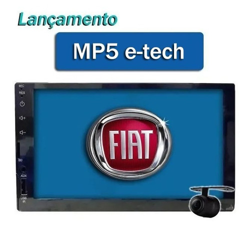 Central Multimidia Mp 5 Fiat Palio Siena Idea 2005 A 2012