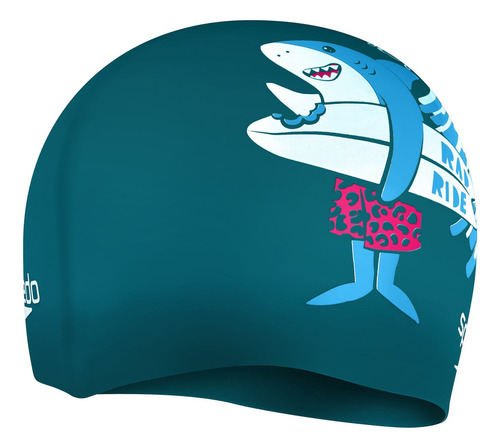 Gorro Slogan Junior Azul-única Speedo
