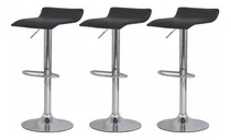 Comprar Kit 3 Banquetas Alta Para Cozinha Belo Horizonte Giratória Cor Banqueta Alta Para Cozinha Bar Balcão Bancada Belo Horizonte Preto