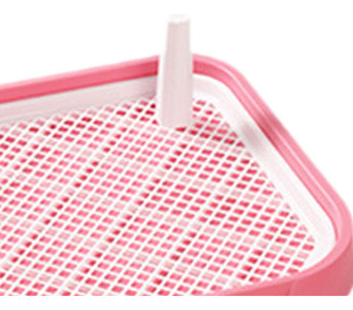 Soporte Para Almohadilla Para Orinar Para Perros, Caja Rosa