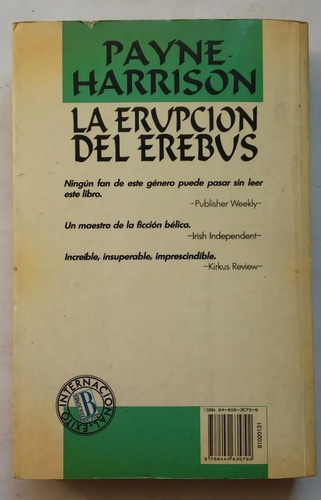 La Erupcion Del Erebus Payne Harrison (Usado)