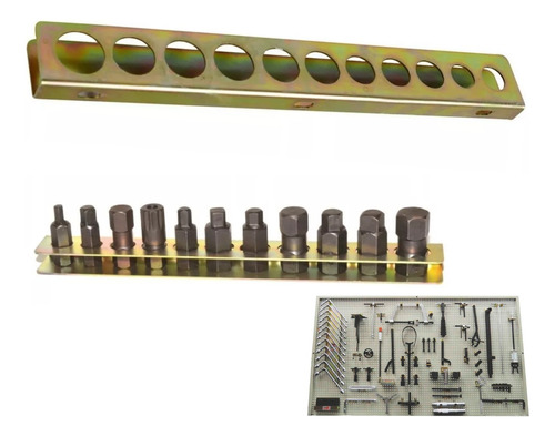 Suporte Para Bits 11pçs Painel Ferramentas Cr