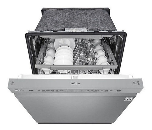 Lavavajillas LG Quadwash De Empotre Ldfn4542s Acero Inox. Color Gris