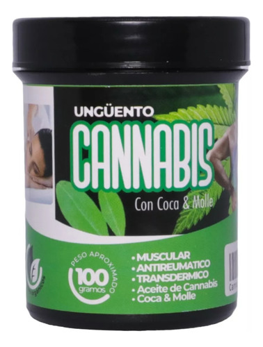 Pack 6 Pomadas Frotación Ungüento Con Coca Molle Y Aceite De