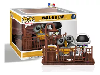 Walle Y Eve Disney Funko Pop Moment Wall E Eva Robot Cf