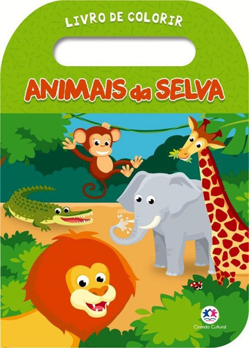 Animais Da Selva, De Tubaldini Labão, Ieska. Editora Ciranda Cultural, Capa Mole Em Português