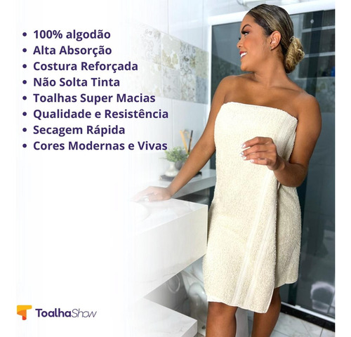Kit 10 Toalhas De Banho Gigante Felpuda Macia 100% Algodão Cor Cinza Lisa