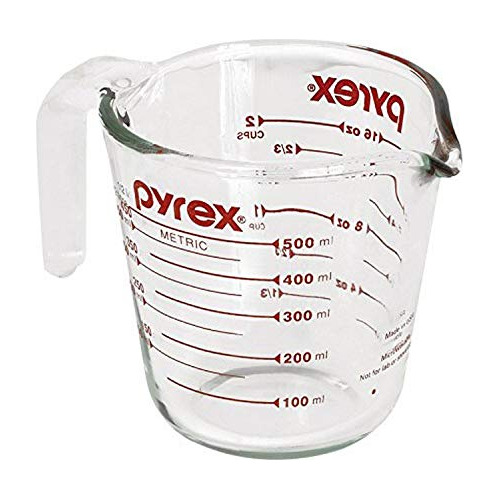 Pyrex Prepware - Taza Medidora (2 Tazas), Diseno De Graficos