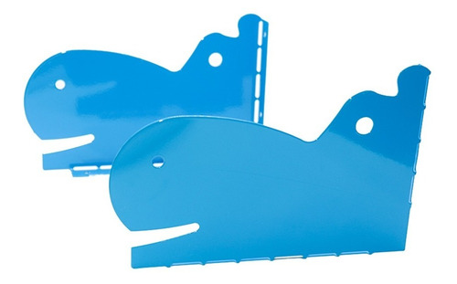 Mensula Infantil Ducasse Hipopótamo Azul Carga 55kg 