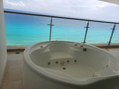 Imagen 18 de 20 de Beach Front Aparment For Rent In Cancun. 16th Floor, 4 Bedrooms. Long Term.