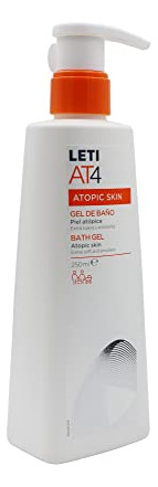 Leti At4 Gel Corporal De Baño Para Piel Atópica