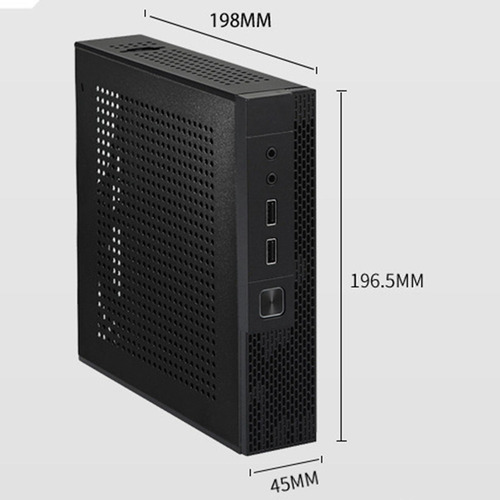 // Estuche Para Mini Ordenador Itx Computer Case 2.0 Usb,