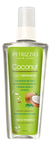Petrizzio Oleo Regenerador Capilar Coconut 100ml