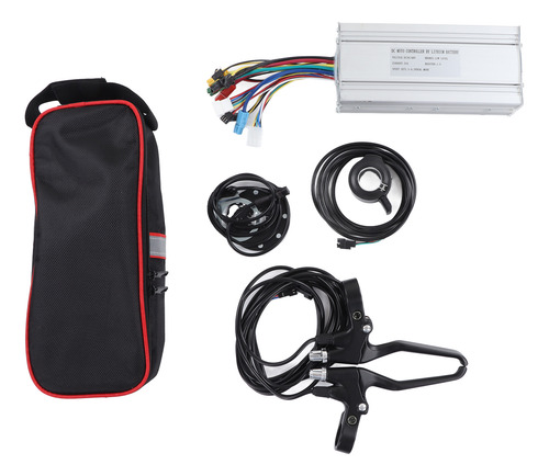 Kit De Conversão De Bicicleta Elétrica Dc 36v 48v 35a Contro