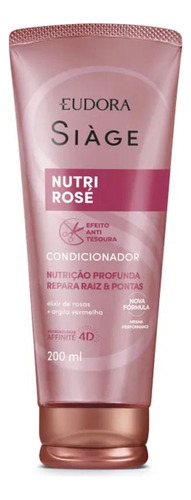 Eudora Siàge Nutri Rosé Condicionador 200ml