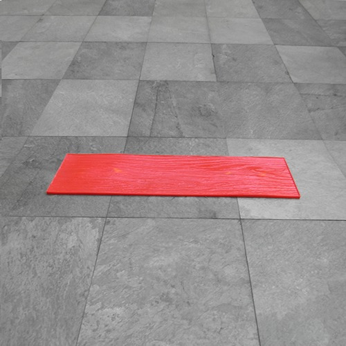 3x Molde Estampado Hormigón Piso Madera Flexible 120x31cm