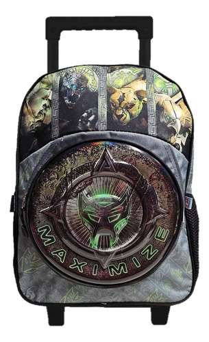 Mochila Transformers Primaria Con Carro Vs2557