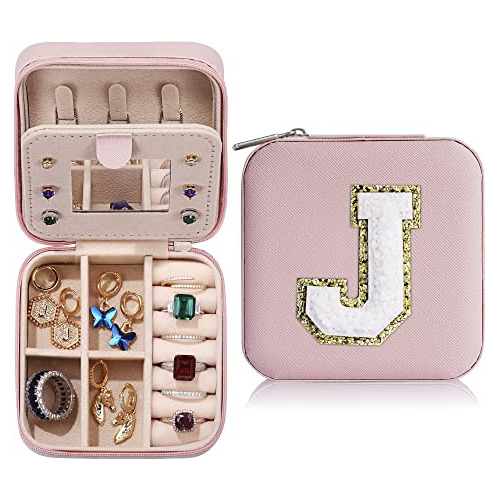 Travel Jewelry Box For Girls Women, Jewelry Organizer B...