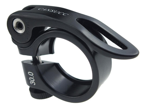 3 Braçadeira De Espigão De Bicicleta Preto 30mm