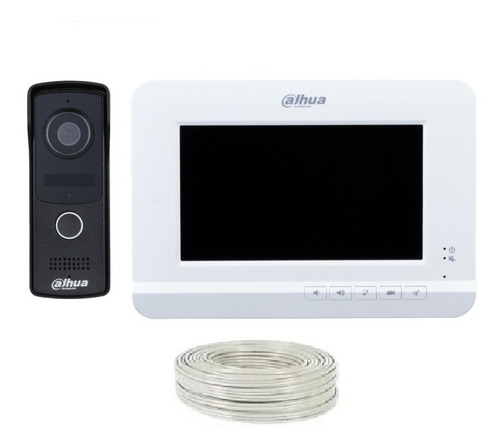 Kit De Videoportero Analógico/ Monitor 7 / 2 Mp , 15 Mts