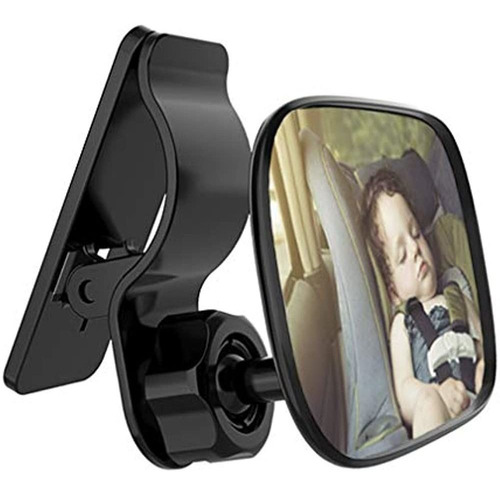 Espejo Retrovisor Interior Para Bebés Del Automóvil: Clip Pe