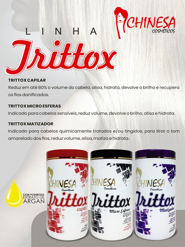 B-tox Matizador Trittox Chinesa 1kg