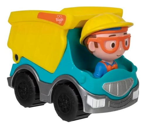 Juguete Mini Vehiculo De Blippi Jazwares Camion Volteo Febo 