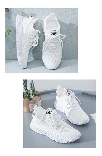 Zapatillas De Tenis Elásticas Antideslizantes Para Mujer
