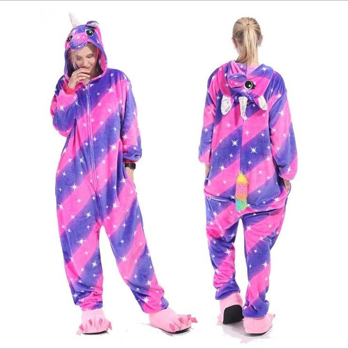 Pijama Kigurumi ® Unicornios Adulto Mameluc Disfraz S M L Xl